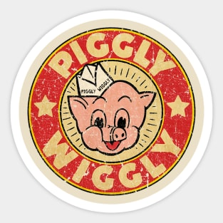 VINTAGE PIGGLY WIGGLY Sticker